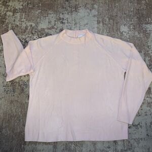 Womens XL designer Originals soft  traditional lightweight sweater w neck zip